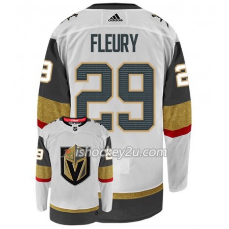 Mænd NHL Vegas Golden Knights Trøje MARC-ANDRE FLEURY 29 Adidas Hvid Authentic